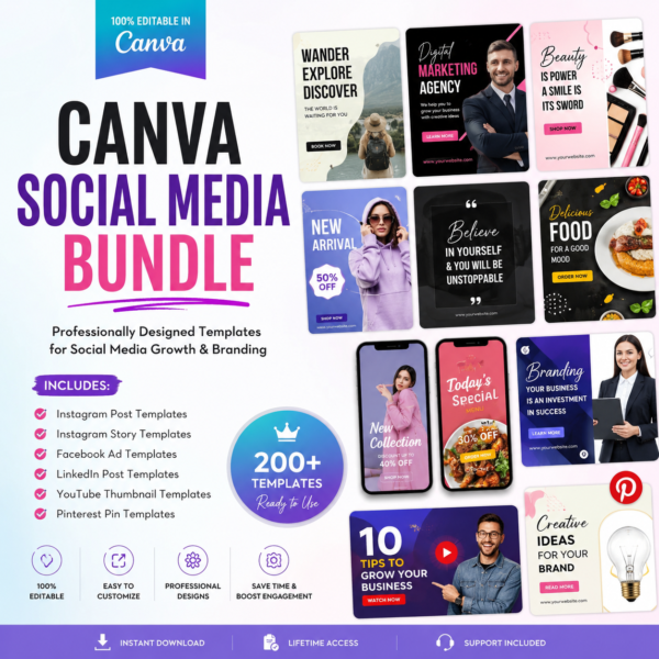 Canva Social Media Bundle