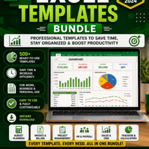 Excel Templates Bundle